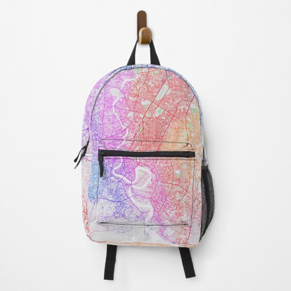 Item preview, Bangkok City Map of Thailand - Colorful designed and sold by deMAP.