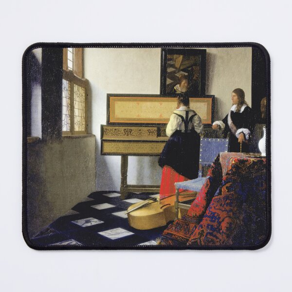 Item preview, johannes vermeer famous painting designed and sold by marti-oryo.