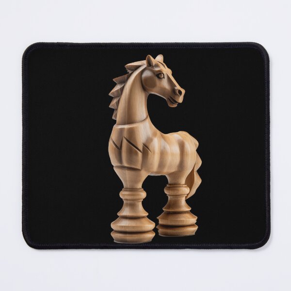 Item preview, Awesome Double Leg Wooden Chess Jumper Figure designed and sold by Sp3ctrumOfColor.