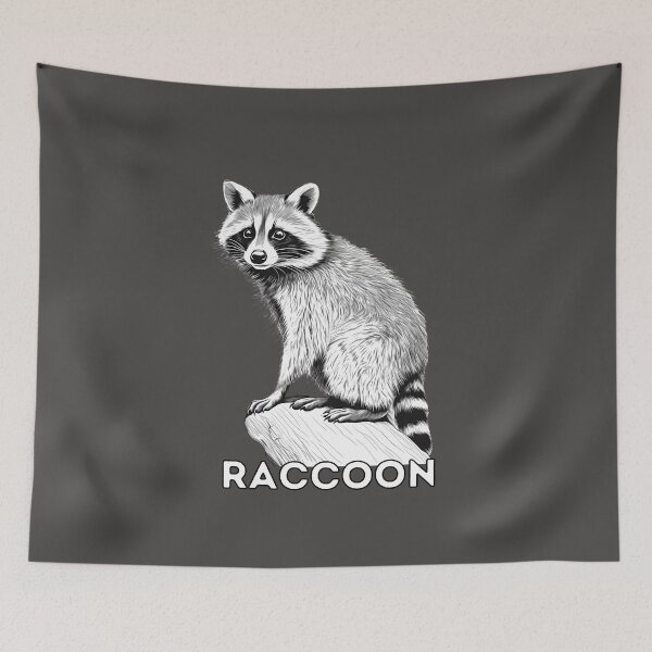 Item preview, Vintage Raccoon Wild Animal designed and sold by NatureStyle555.