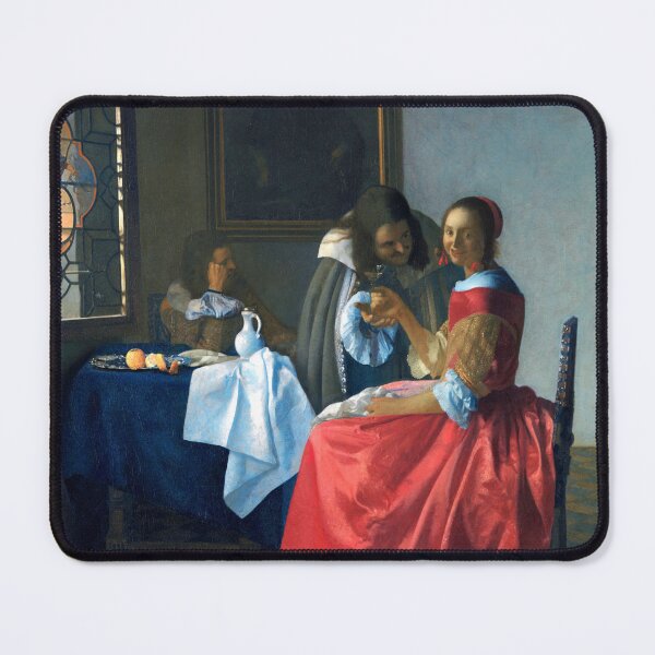 Item preview, johannes vermeer famous painting designed and sold by marti-oryo.