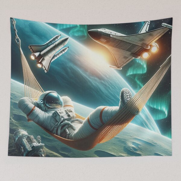 Item preview, Astronaut Relaxation Space Hammock  designed and sold by divinedeco1925.