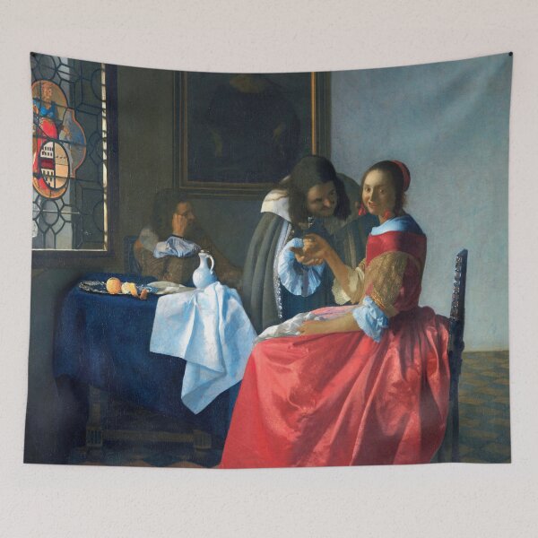 Item preview, johannes vermeer famous painting designed and sold by marti-oryo.