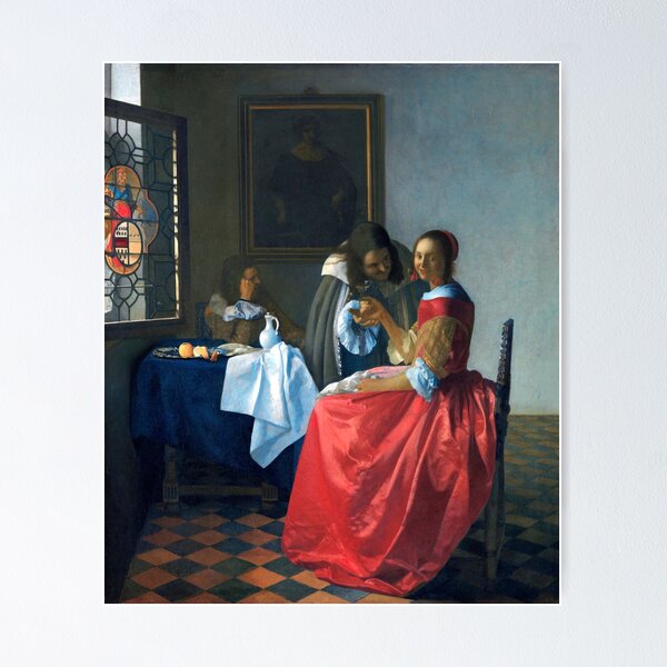 Item preview, johannes vermeer famous painting designed and sold by marti-oryo.