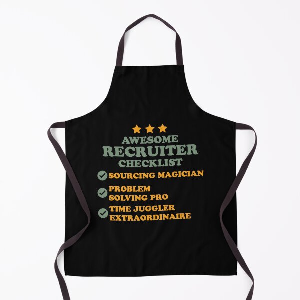 Item preview, Funny Recruiting Awesome Recruiter Checklist designed and sold by teeshop87.
