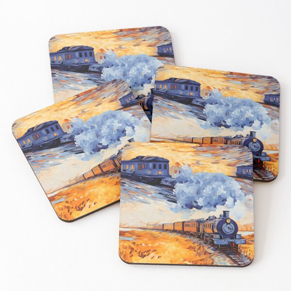 Item preview, Golden Hour on the Railway designed and sold by the-lamplighter.