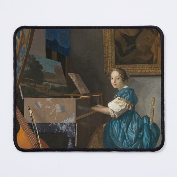 Item preview, johannes vermeer famous painting designed and sold by marti-oryo.