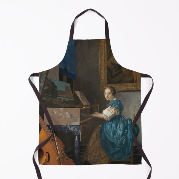 Item preview, johannes vermeer famous painting designed and sold by marti-oryo.