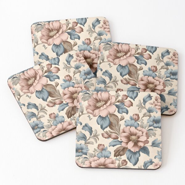Item preview, Romantic vintage shabby chic pattern designed and sold by Naturitude.