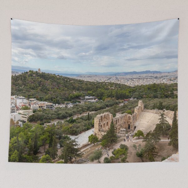 Item preview, Ancient Odeon and Modern Athens designed and sold by SafariByMarisa.