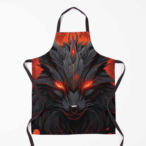 Item preview, Mystical Elegance: Kitsune Black Fox Artwork designed and sold by Cr-AI-tive.