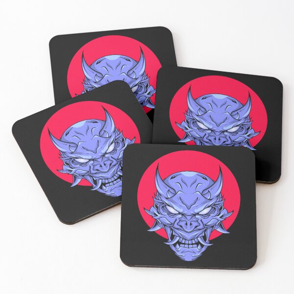 Item preview, Blue Demonic Mask designed and sold by Indraokta22.