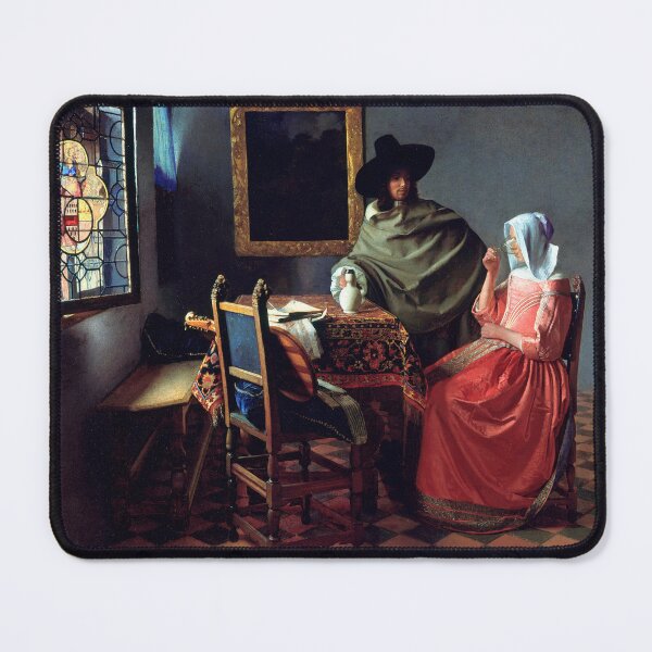 Item preview, johannes vermeer famous painting designed and sold by marti-oryo.