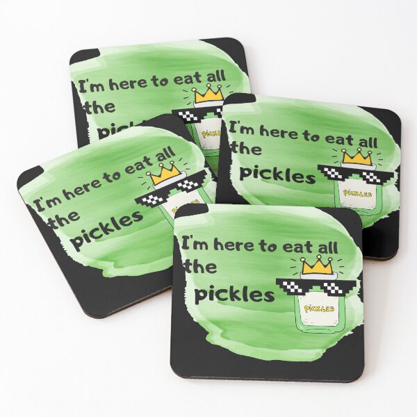 Item preview, I'm here to eat all the pickles designed and sold by Al-barae.