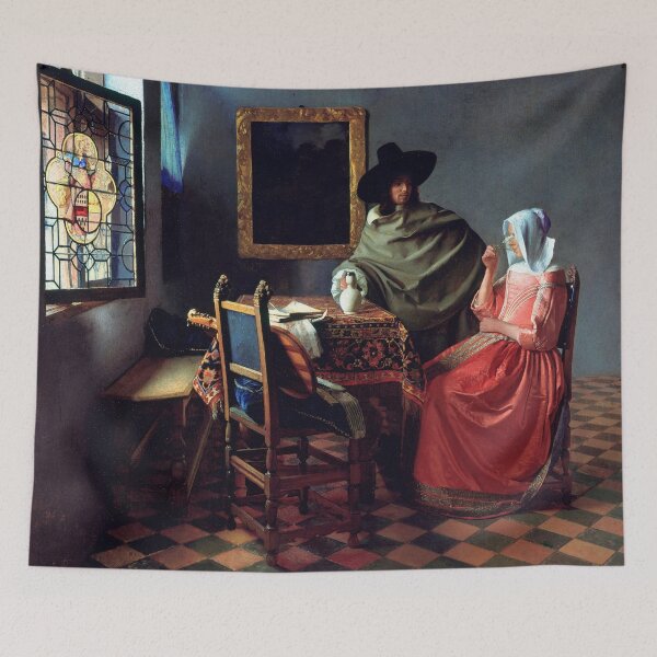 Item preview, johannes vermeer famous painting designed and sold by marti-oryo.