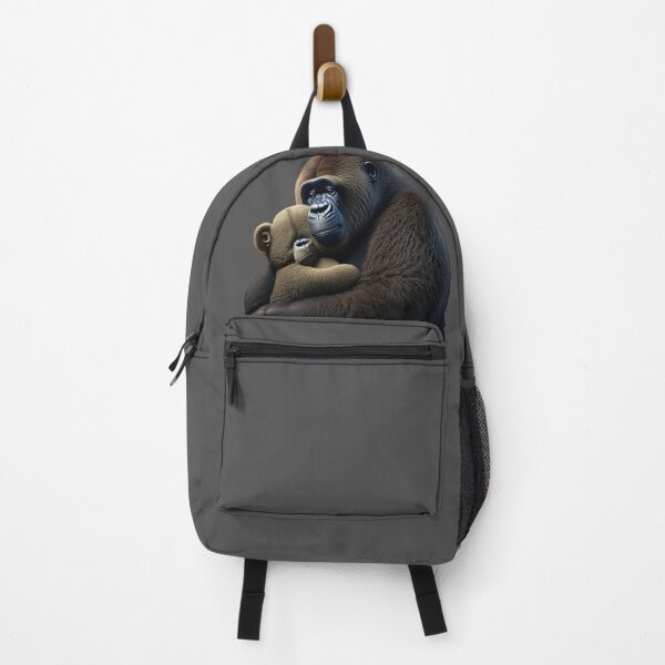 Item preview, Heartfelt Disquiet: Gorilla Sleeping, Clutching a Teddy Bear with Upset Emotions designed and sold by GranitTR.