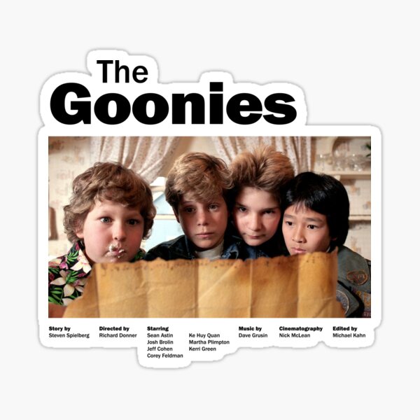 Artikel-Vorschau von Minimalistisches Poster Die Goonies, designt und verkauft von FRFY.