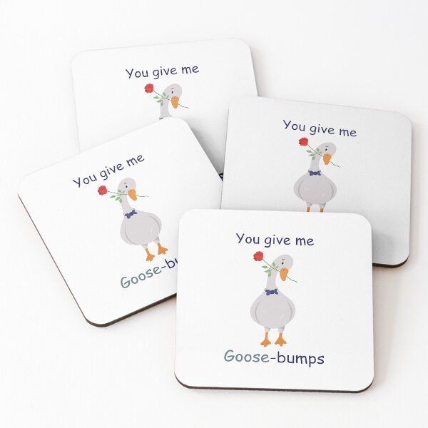 Item preview, Funny pun - You give me goose-bumps designed and sold by PurpleWay.