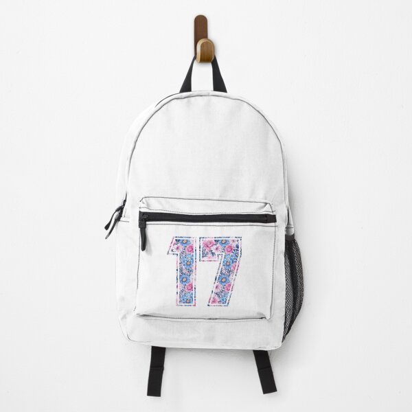Item preview, 17th Birthday, floral number 17, girl's, teenager's designed and sold by iclipart.