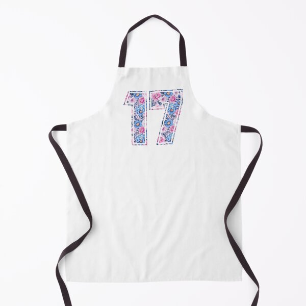 Item preview, 17th Birthday, floral number 17, girl's, teenager's designed and sold by iclipart.