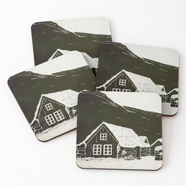 Item preview, Skógar Turf Houses  designed and sold by fjaracreative.