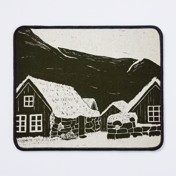Item preview, Skógar Turf Houses designed and sold by fjaracreative.