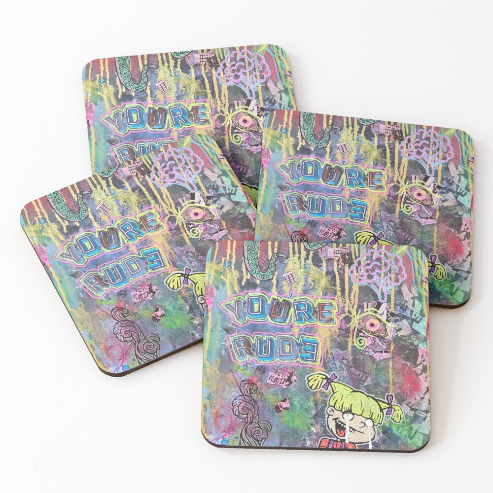 Item preview, Coasters (Set of 4) designed and sold by PathosArt.