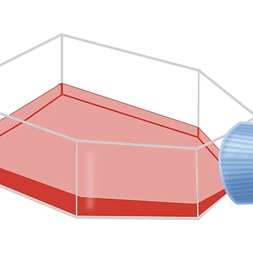 Artwork thumbnail, Cell Culture Lab Flask by ScienceSource
