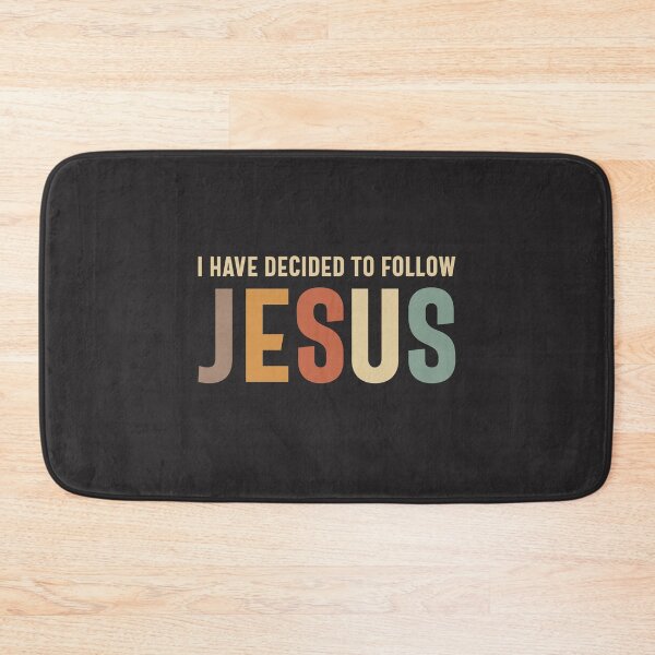 Item preview, Follow Jesus Inspirational Christian Quote designed and sold by cidolopez.