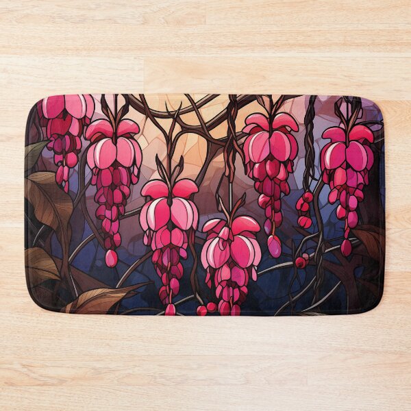 Item preview, Stained Glass Twilight Bleeding Hearts designed and sold by Matt's Artificial Nature.