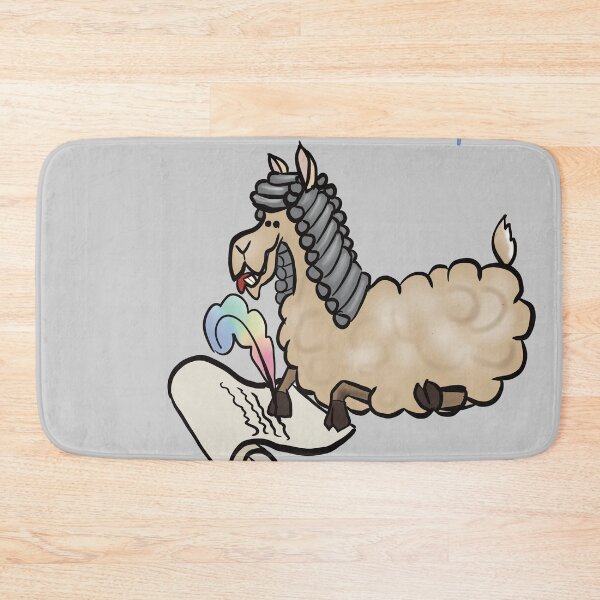 Item preview, Llamashakespeare, también conocida como la llama dramática designed and sold by Imagionista.