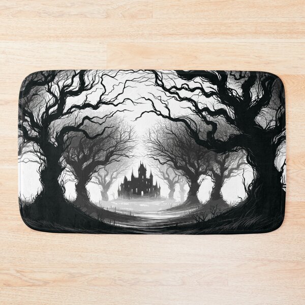 Item preview, Gothic Castle Enshrouded in Mist designed and sold by RyanBelandres.