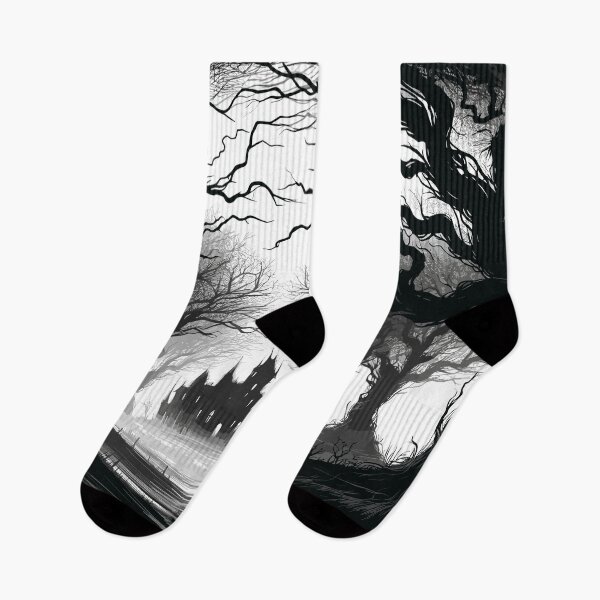 Item preview, Gothic Castle Enshrouded in Mist designed and sold by RyanBelandres.