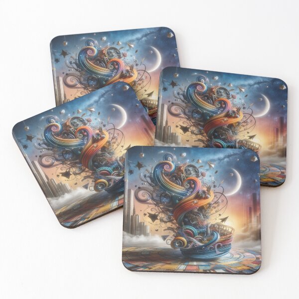 Item preview, Ephemeral Fusion - Surreal Modern Art - home decor designed and sold by crea8iveway.