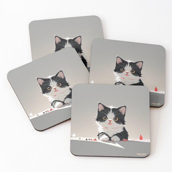 Item preview, Naughty Kitten - Chic Chat Créations Ref.047 designed and sold by ChicChat.