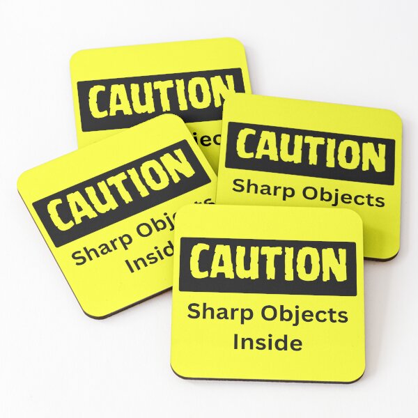 Item preview, Caution Sharp Objects Inside  designed and sold by Scotti Cohn.