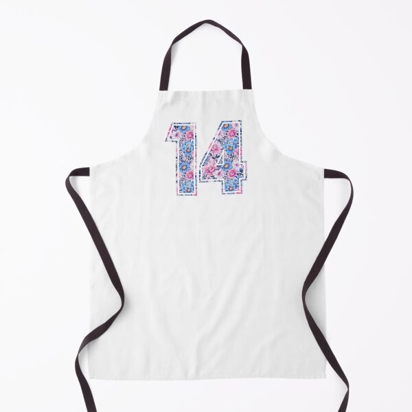 Item preview, 14th Birthday, floral number 14, girl's, teenager's designed and sold by iclipart.