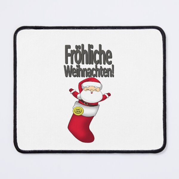 Item preview, fröhliche weihnachten weihnachtsmann designed and sold by ZiphGames.