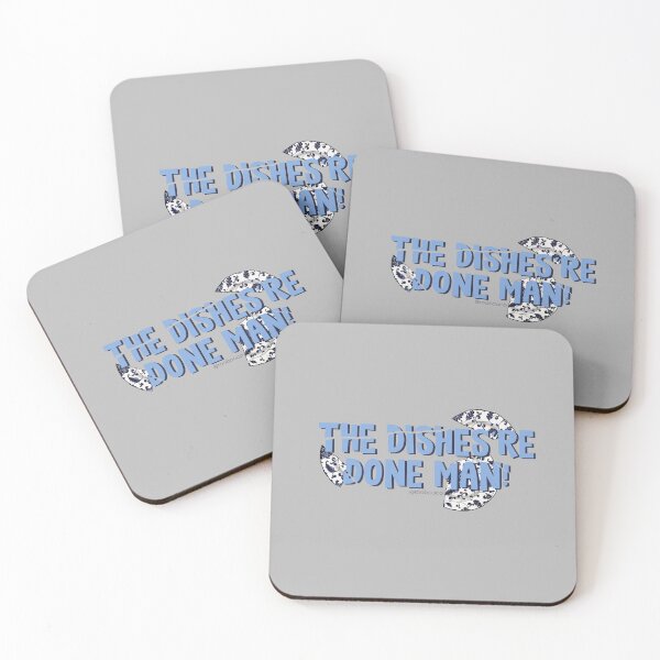 Item preview, Dishes are Done Man designed and sold by RooBooCo.