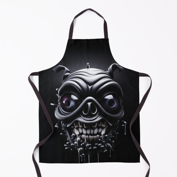 Item preview, Portrait of a snarling dog with three rows of teeth designed and sold by czintos.