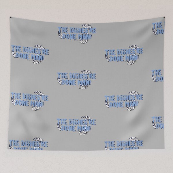 Item preview, Dishes are Done Man designed and sold by RooBooCo.
