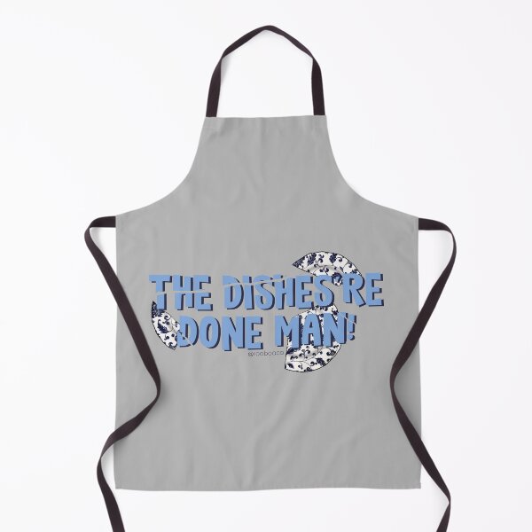 Item preview, Dishes are Done Man designed and sold by RooBooCo.