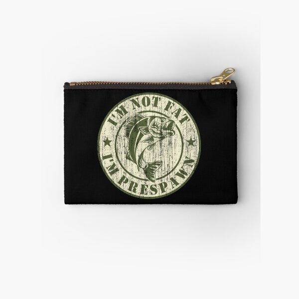 Item preview, I'm Not Fat I'm Prespawn bass fishing funny  designed and sold by teeshop87.