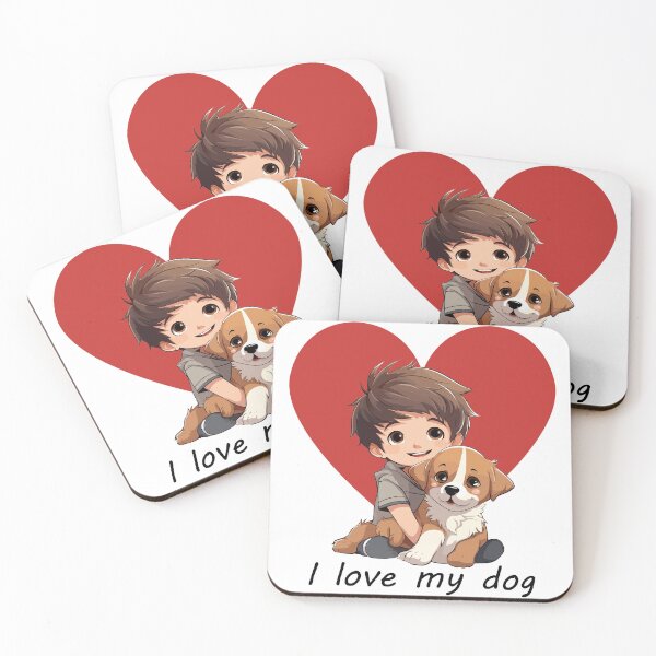 Item preview, I love my dog designed and sold by mikistudio.