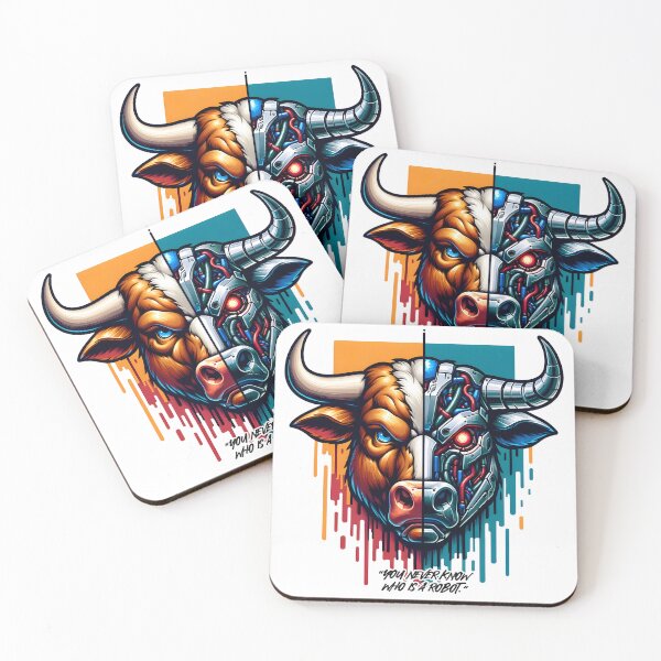 Item preview, You never know, Bull is a robot. T-Shirt designed and sold by Drextor.