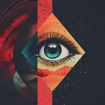 Artwork thumbnail, Visual Riddle - Abstract Magic Eye by ColorConsole