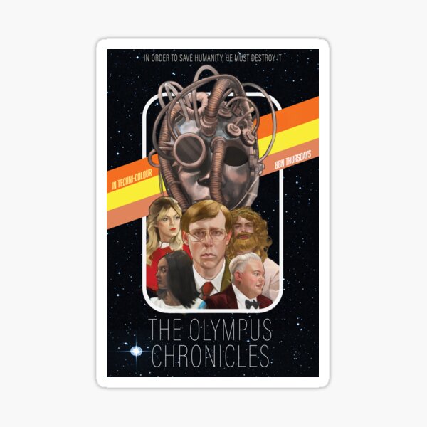 Item preview, Retro Stickers/Magnets designed and sold by Olympus: A Retrospective.