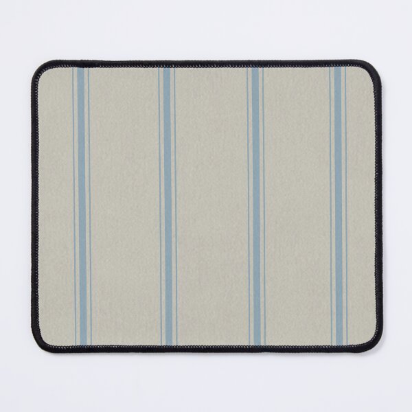 Item preview, Farmhouse Blue Stripe Grain Sack Pattern Print designed and sold by SociallyRemoved.