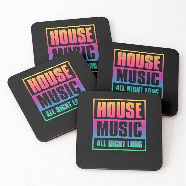 Item preview, House Music All Night Long designed and sold by mBshirts.
