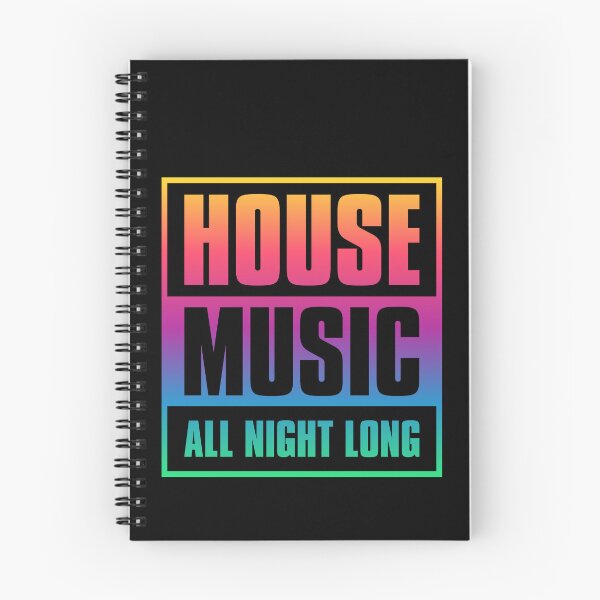 Item preview, House Music All Night Long designed and sold by mBshirts.